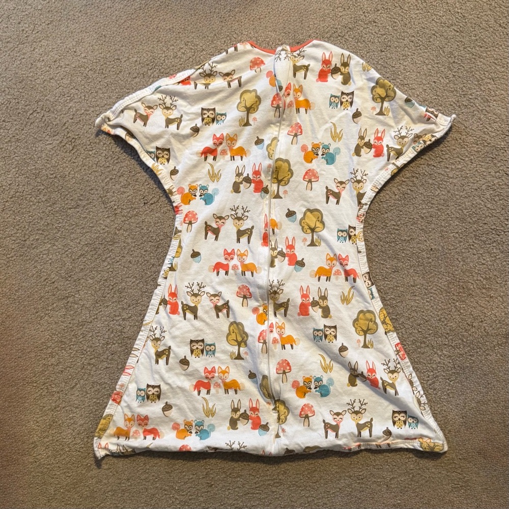 Adorable Animal Print Transitional Swaddle - Zipadee-Zip